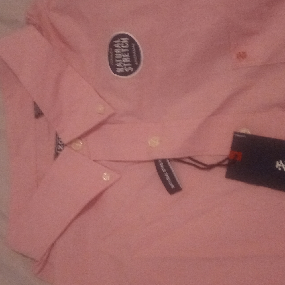 NWT Izod Men's long sleeve button down shirt.